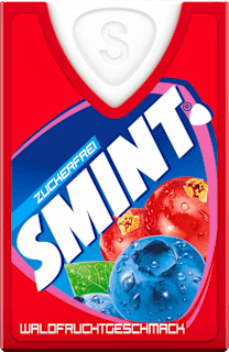 Pastillen, Waldfrucht, zuckerfrei Smint