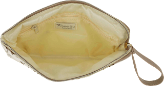 Kosmetiktasche creme Ranken mit Henkel "Stay Beautiful" Soapland