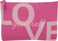 Kosmetiktasche pink "love yourself"  Soapland