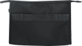Kulturtasche Herren schwarz mit Vorderfach Soapland
