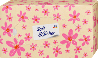 Taschentücher Box Design Soft&Sicher