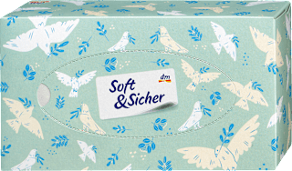 Taschentücher Box Design Soft&Sicher
