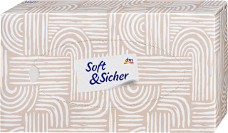 Taschentücher Box Design Soft&Sicher
