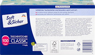 Taschentücher Box Design Soft&Sicher