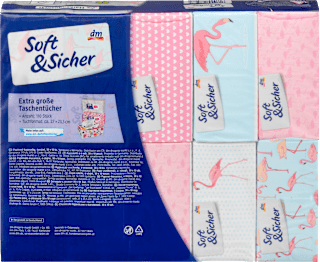 Taschentücher Classic Design 4-lagig (30x10 St) Soft&Sicher