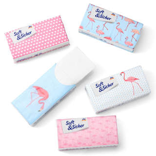 Taschentücher Classic Design 4-lagig (30x10 St) Soft&Sicher