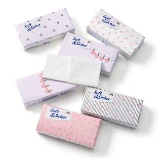 Taschentücher Design 4-lagig (42x10 St) Soft&Sicher