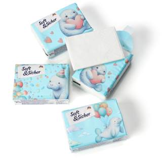 Taschentücher Pocket (6x8 Stück) Soft&Sicher