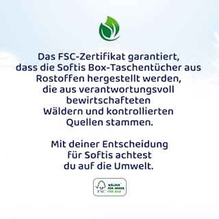 Taschentücher Box 4-lagig Softis
