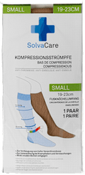 Kompressionsstrümpfe Größe S beige SolvaCare