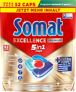 Spülmaschinen-Caps Excellence Premium 5in1 Somat