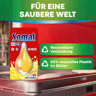 Spülmaschinen-Deo Duo-Perls Zitrone & Orange Somat