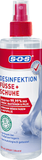 Desinfektionsspray für Füße & Schuhe SOS