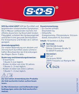 Durchfall Akut Sachets SOS