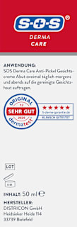 Gesichtscreme Anti-Pickel Akut SOS