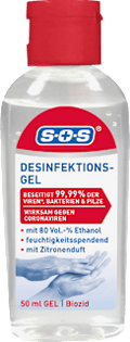 Handdesinfektionsgel, Reisegröße SOS