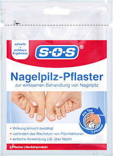 Nagelpilz Pflaster  SOS
