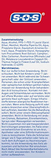 Schmerz-Stopp-Gel SOS