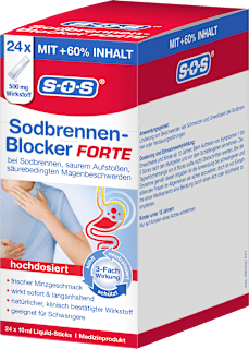 SOS Sodbrennen Blocker Forte 24 St SOS