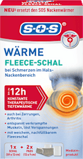 Wärme Fleece-Schal + 2 Wärmepads SOS