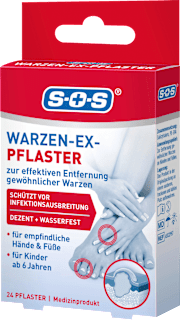 Warzen Entferner Pflaster, Warzen-Ex SOS