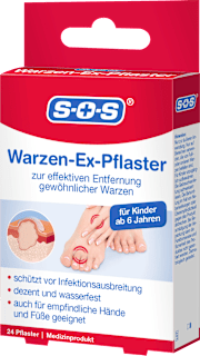 Warzen Entferner Pflaster, Warzen-Ex SOS