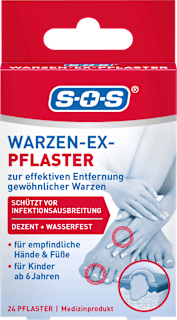 Warzen Entferner Pflaster, Warzen-Ex SOS