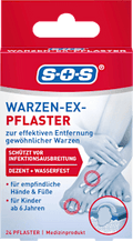 Warzen Entferner Pflaster, Warzen-Ex SOS