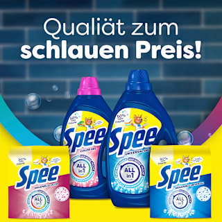 Colorwaschmittel Megaperls Spee