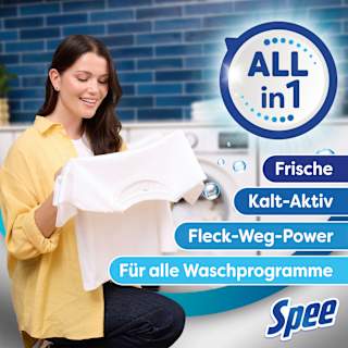 Vollwaschmittel Caps Power Deo Frische-Kick Spee