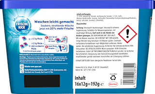 Vollwaschmittel Caps Power Deo Frische-Kick Spee