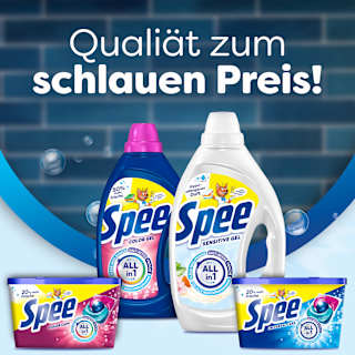 Vollwaschmittel Sensitive Gel Spee
