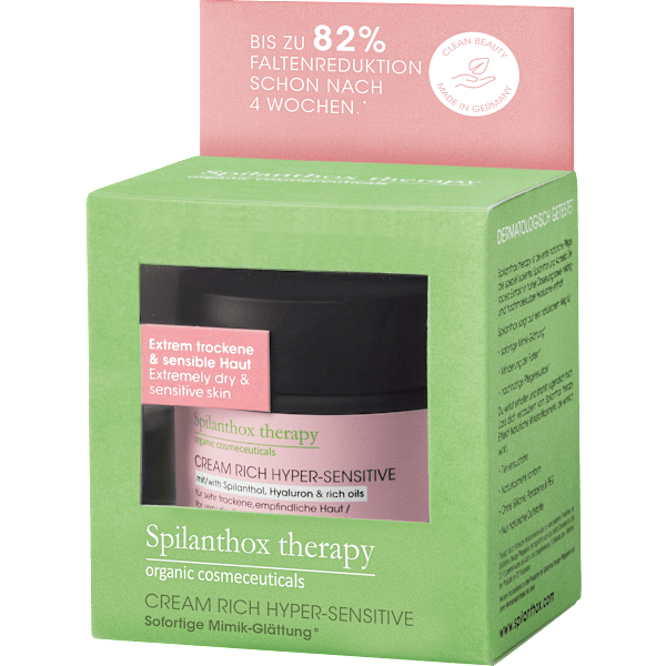 Gesichtscreme Rich Hyper-Sensitive  Spilanthox therapy