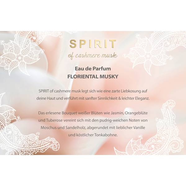 Cashmere Musk Eau de Parfum SPIRIT