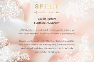 Cashmere Musk Eau de Parfum SPIRIT
