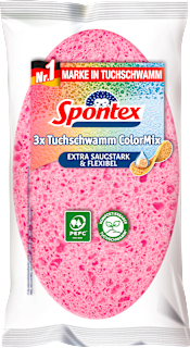 Tuchschwamm Color Mix Spontex