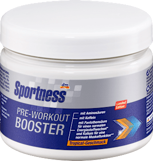 Pre-Workout Booster, Tropical-Geschmack Sportness