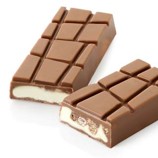 Protein Schokolade mit Milchcreme-Crisp-Füllung Sportness