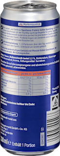 Proteindrink, Sparkling, Pfirsich-Eistee-Geschmack, trinkfertig Sportness