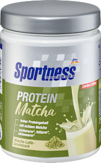 Proteinpulver, Matcha Latte Geschmack Sportness