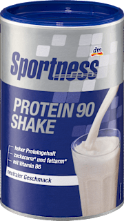 Proteinpulver, Protein Shake 90, neutraler Geschmack Sportness