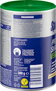Proteinpulver, Protein Shake Vegan, Vanille Geschmack Sportness