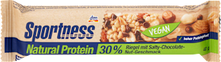 Proteinriegel 30% Natural Protein, Salty Chocolate Nut Geschmack Sportness