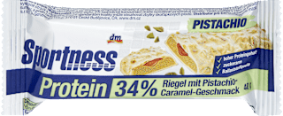 Proteinriegel 34%, Pistachio Caramel Geschmack Sportness