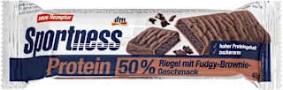 Proteinriegel 50%, Fudgy Brownie Geschmack  Sportness