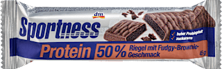 Proteinriegel 50%, Fudgy Brownie Geschmack  Sportness