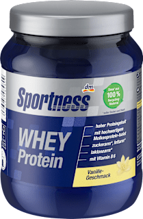 Whey Proteinpulver Vanille Geschmack Sportness
