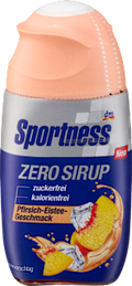Zero Sirup Pfirsich Eistee Geschmack Sportness