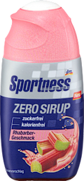 Zero Sirup, Rhabarber-Geschmack Sportness