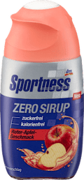 Zero Sirup Roter Apfel Geschmack  Sportness